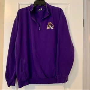 VINTAGE ECU Half-zip Pullover